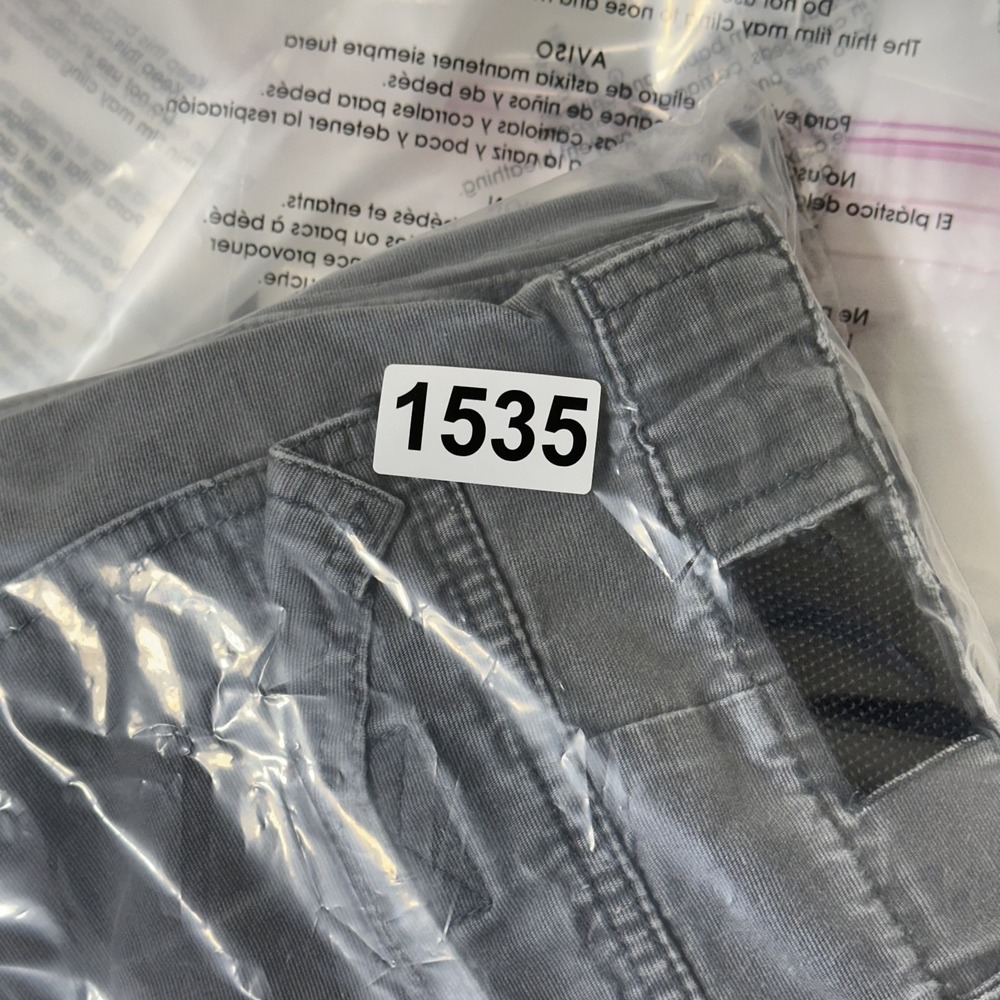Vintage Billabong Military Cargo Pants 28x30 Gray OG 107 Utility Wide Baggy 90's - Picture 16 of 16